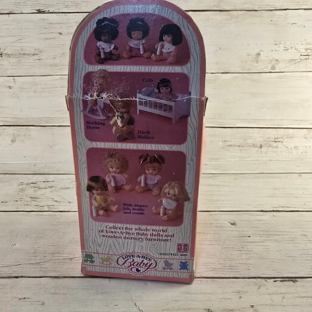 Vintage 1987 Hasbro Love-A-Bye Baby Doll Blonde Sekiguchi 4502/5121 New in Box